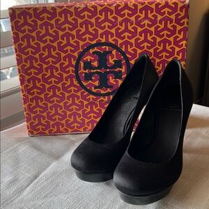 Tory Burch Elegant Black High Heels